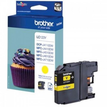 BROTHER ENCRE J 600P LC123YBP