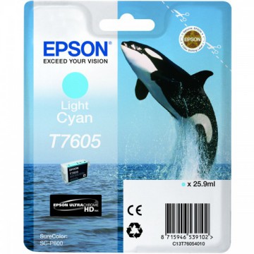 EPSON ENCRE T7605 C CLAIR 25.9ML