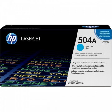 HP TONER 504A C 7K