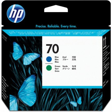 HP TETE IMP GF 70 BLEU VERT