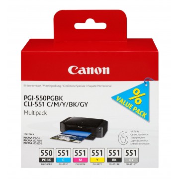 CANON ENCRE PGI-550 CLI-551 N+5CL