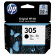 HP Cartouche d’encre noire 305 authentique