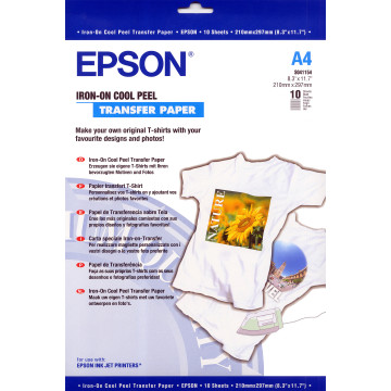 EPSON PAPIER TRANSFER A4 10F