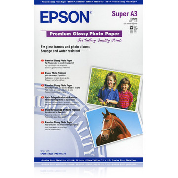 EPSON PAPIER PHOTO PREMIUM GLACE A3+