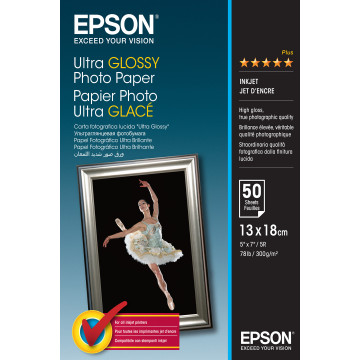 EPSON PAPIER PHOTO ULTRA BRILLANT 13