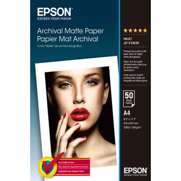 EPSON PAPIER ENCRE MAT A4 50F