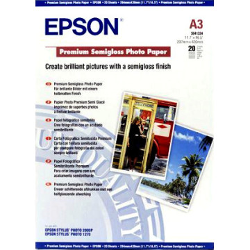 EPSON PAPIER PHOTO PREMIUM SEMI GLAC