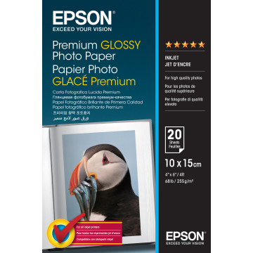 EPSON PAPIER PH BRILLANT 10X15 20F