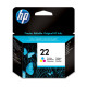 HP ENCRE 22 3CL 5ML 