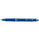 Stylo Acroball rétractable clip plastique bleu