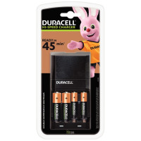 Chargeur CEF27 DURACELL + 2accus AA et 2 accus AAA 