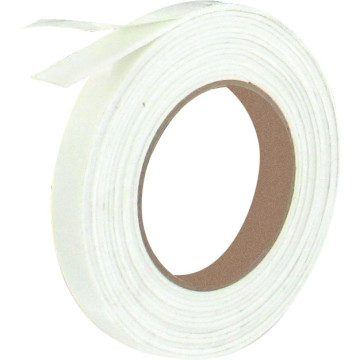 Rouleau adhésif double face mousse 18mmx5m blanc