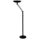 Lampadaire LED Varilux articulé noir 