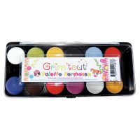 Palette de maquillage spéciale kermesse 