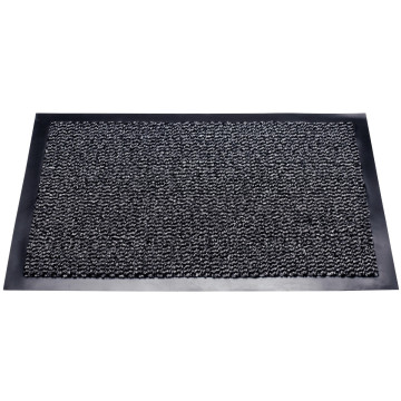 Tapis d'entrée intérieur anti-poussière 60x90cm gris