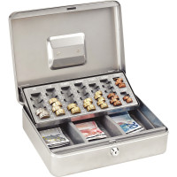 Coffret caisse + monnayeur argent 