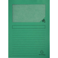 Paquet de 100 pochettes coin papier FOREVER 130g, vert 