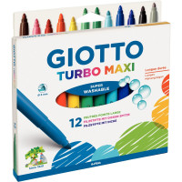 Etui de 12 feutres Turbo maxi assortis 