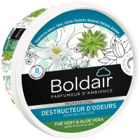 Boîte gel destructeur d'odeurs thé vert aloé véra 