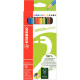 Etui de 12 crayons de couleur Greencolors  assortis 