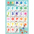 Poster Pédagogique en PVC 76x52cm - Thème L'Alphabet
