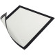 Sachet de 5 cadres d'affichage A3 magnétique coloris noir