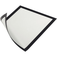 Sachet de 5 cadres d'affichage A3 magnétique coloris noir 