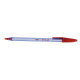 Stylo bille Bic Cristal Soft rouge 