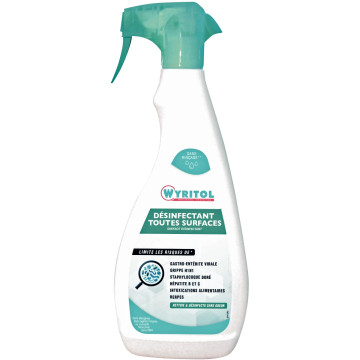 Spray 750ml désinfectant multi surfaces