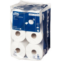 Lot de 12 Rouleaux papier toilette SmartOne mini 