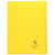 Piqûre 96 pages 21x29,7 cm KOVERBOOK, seyès 90g Couverture en polypropylène, jaune