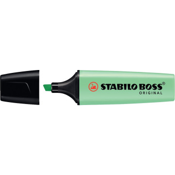 Surligneur STABILO BOSS pastel menthe à l'eau