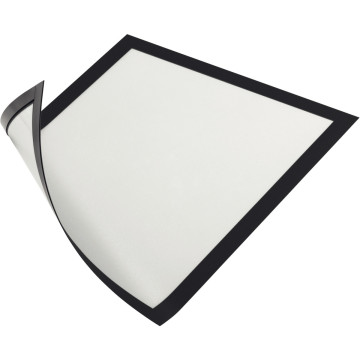 Sachet de 5 cadres d'affichage A4 magnétique coloris noir