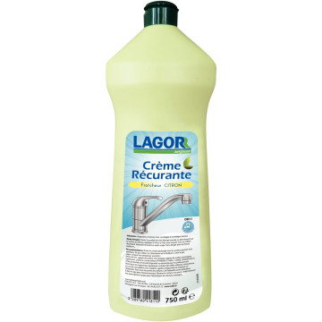 Flacon de 750ML de crème à récurer Fraicheur citron