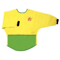 Tablier enfant modèle 2- 3 ans vert/ jaune 