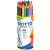 Pot de 48 crayons de couleur Stilnovo assortis
