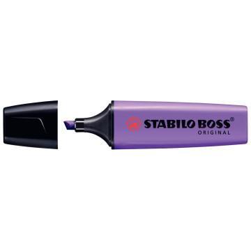 Surligneur STABILO BOSS encre universelle fluorescente lavande