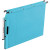 Paquet de 25 dossiers suspendus Velcro Ultimate pour armoire, dos 15 mm, bleu