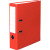 Classeur à levier pour format A4 dos 8 cm rouge