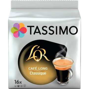 Boîte de 16 T-DISCS Voluptuoso pour machine TASSIMO