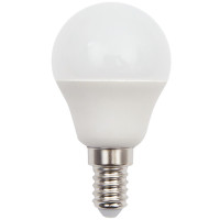 Ampoule à LED sphérique E14 5,5 watts 