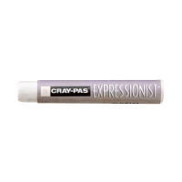 Boîte de 12 crayons pastels expression blanc 