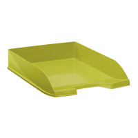 Corbeille courrier ecoline vert 