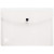 Paquet de 5 enveloppes en polypropylène incolore pour format A5 fermeture par bouton pression