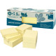 Paquet de 12 blocs de notes repositionnables de 100 feuilles recyclées 40 x 50 mm jaune