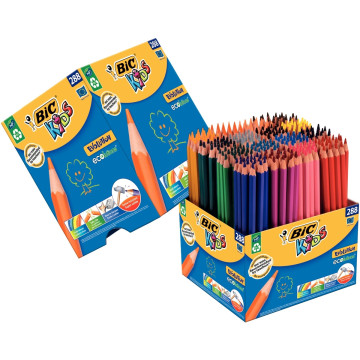 Classpack de 208 crayons de couleur Evolution dont 80 gratuits