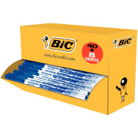 Pack de 48 feutres effaçables à sec pointe ogive fine 1,5 mm dont 8 gratuits bleu 