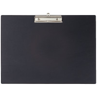 Plaque porte bloc en plastique avec pince A3 