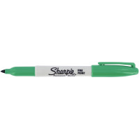 Marqueur Sharpie pointe fine ogive vert 