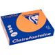 Ramette de 500 feuilles de papier 80g de format A4 clémentine TROPHEE CLAIREFONTAINE